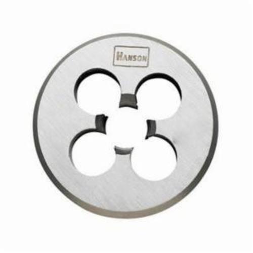 Irwin Hanson 5103 Adjustable Round Pipe Taper Die, 1/4-18 Thread NPT Thread, 1-1/2 in OD Die, High Carbon Steel - Pipe Dies