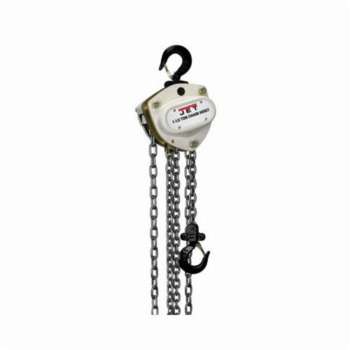 JET JT9-104100 L-100 Hand Chain Hoist, 0.5 ton Load, 10 ft H Lifting, 53 lbf Rated - Manual Chain Hoists