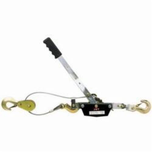 JET JT9-180420 JCP Cable Puller, 2 ton Lifting, 3/16 in Dia 6 ft L Cable, 21 in Min Between Hooks - Cable Hoists & Ratchet Pullers