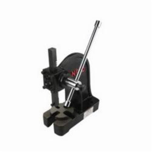 JET 333610 Arbor Press, 1 ton Capacity, 10-3/4 in L x 5 in W Base, 12 in H, Manual Power - Maintenance & Shop Presses
