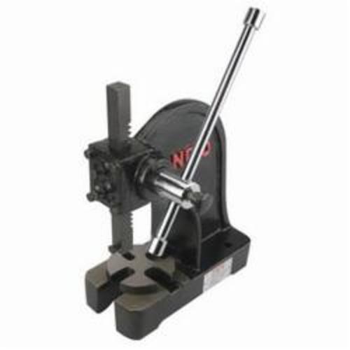JET 333630 Arbor Press, 3 ton Capacity, 18 in L x 8-1/2 in W Base, 22-1/2 in H, Manual Power - Maintenance & Shop Presses