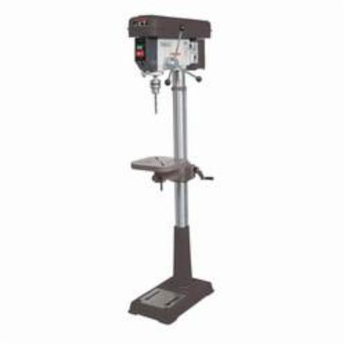 JET JT9-354400 Drill Press, 0.75 hp, 115/230 VAC, 5/8 in Chuck, 15 in Swing, 9-1/2 in L x 9-1/2 in W Table - Drill Presses