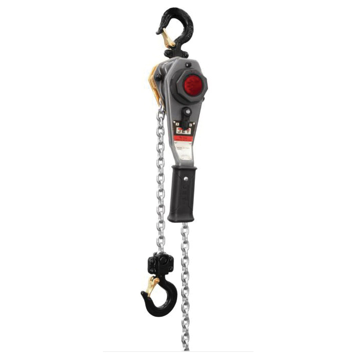 JET JT9-376102 JLH Lever Hoist, 3/4 ton Load, 15 ft H Lifting, 64 lb Rated, 1 in Hook Opening - Lever Chain Hoists