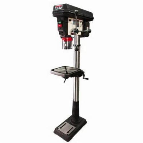 JET JT9-354170 Floor Drill Press, 1.5 hp, 115/230 VAC, 3/4 in Chuck, 20 in Swing, 18-1/2 in L x 16 in W Table - Drill Presses