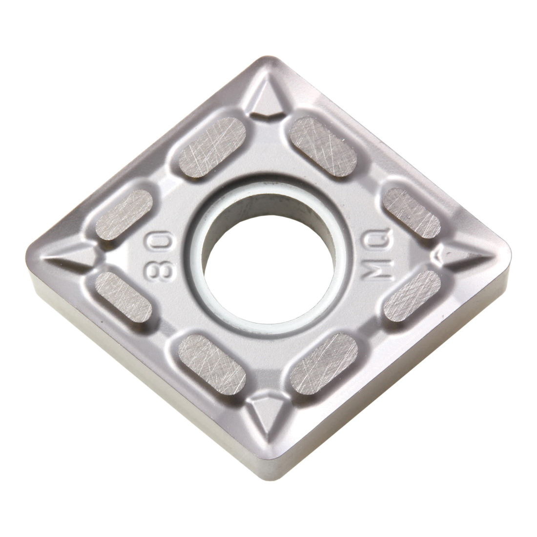 KYOCERA CNMG432MQPR1325 2-Sided Turning Insert, ANSI Code: CNMG432MQ PR1325, CNMG Insert, Material Grade: S, 432 Insert, Diamond Shape, 12 Seat, Negative Rake, Neutral Cutting, For Use On Heat Resistant Alloys, Carbide, Manufacturers Grade: PR1325 - Turning Inserts