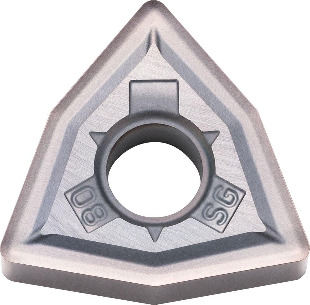 KYOCERA TLW00106 ISOI Insert, ANSI Code: WNMG432SGPR120S, WNMG Insert, 432 Insert, Trigon Shape, Negative Rake, Neutral Cutting, Carbide, Manufacturers Grade: PR120S - Turning Inserts