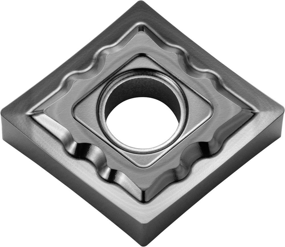 KYOCERA TWE04421 2-Sided Turning Insert, ANSI Code: CNMG432AH KW10, CNMG Insert, Material Grade: N, 432 Insert, Diamond Shape, 12 Seat, Negative Rake, Neutral Cutting, For Use On Non-Ferrous Metals, Carbide, Manufacturers Grade: KW10 - Turning Inserts