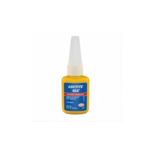Loctite 135465 404 1-Part Instant Adhesive, 0.33 oz Bottle, Clear, 24 hr Curing - Instant Adhesives