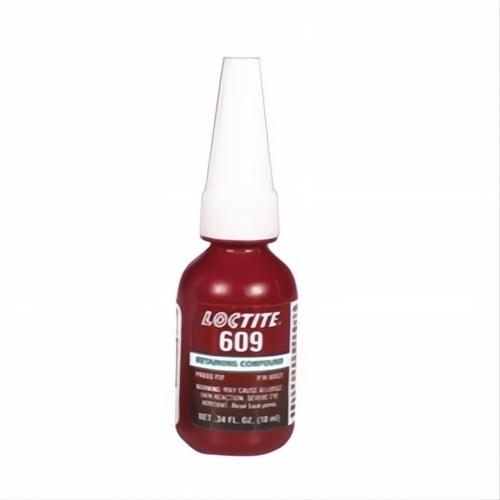 Loctite 135511 609 General Purpose Retaining Compound, 10 mL Bottle, Liquid Form, Green, 1.1 - Retaining Compounds