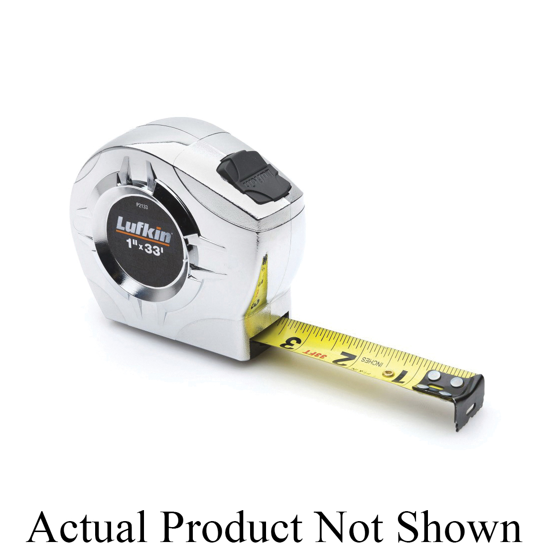 Crescent P2335MEN P2000 Tape Measure, 16 ft L, Steel Blade, 1/16 in Graduation - Measuring Tapes