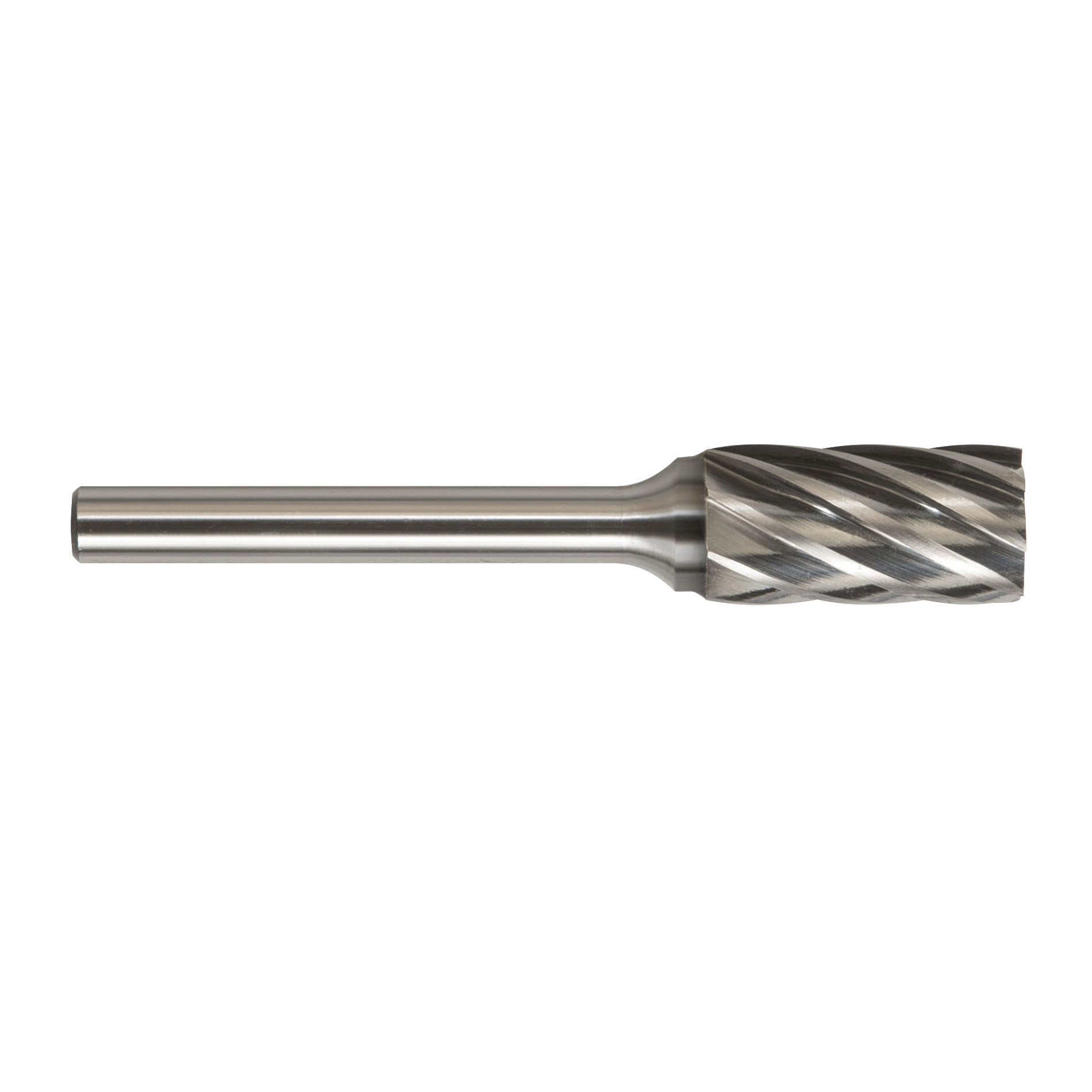 Magnum 7AAL124 7000AAL Power Tube Brush, No End Cut End, Cylindrical Head, 3/8 in Dia Head, 3/4 in L of Cut, Aluminum Cut - Carbide Burrs