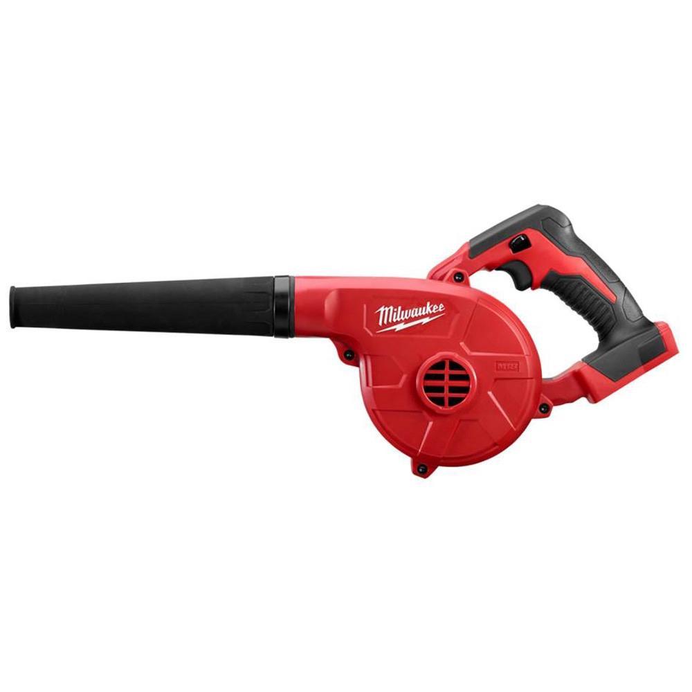 Milwaukee M18 0884-20 Compact Blower, 160 mph Air Flow, 18 VDC Li-Ion Battery - Cordless Leaf Blowers & Vacuums