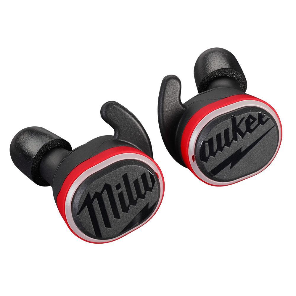 Milwaukee 2191-21 Jobsite Ear Buds, Plastic - Two Way Radio Earbuds & Earpieces