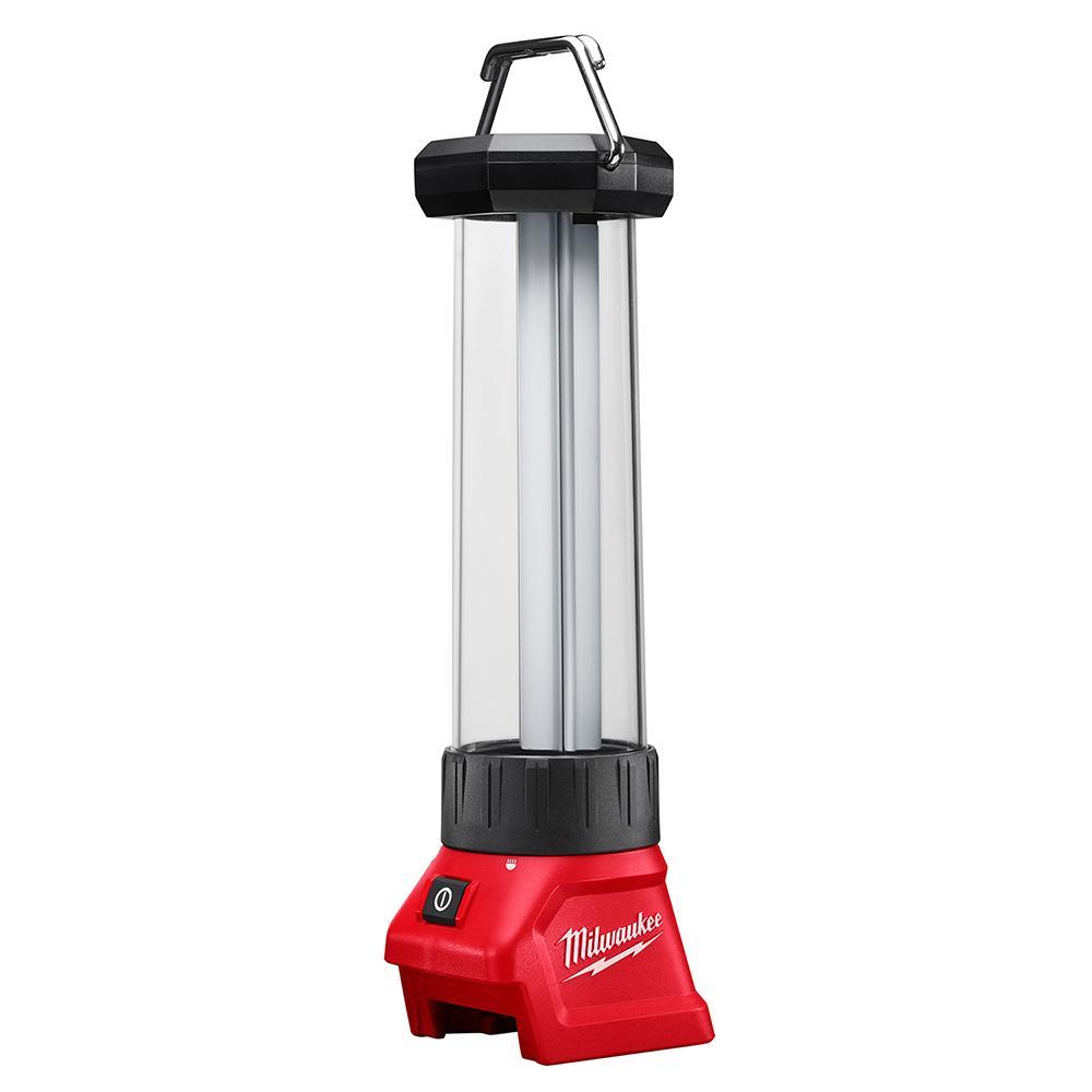 Milwaukee M18 2363-20 Rechargeable Lantern/Flood Light, LED Lamp, 18 VDC, Li-Ion Battery - Cordless Flashlights & Lights