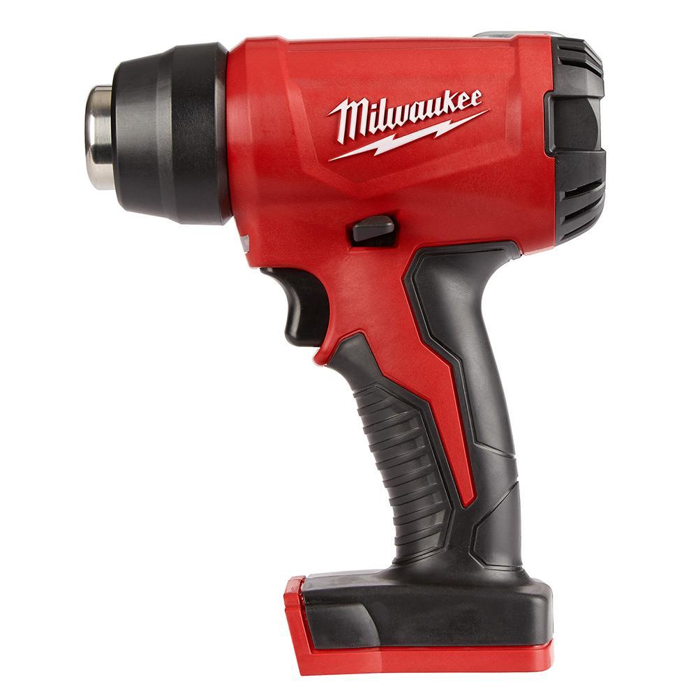 Milwaukee 2688-20 Compact Cordless Heat Gun, 18 VDC REDLITHIUM Battery - Cordless Heat Guns & Blowers