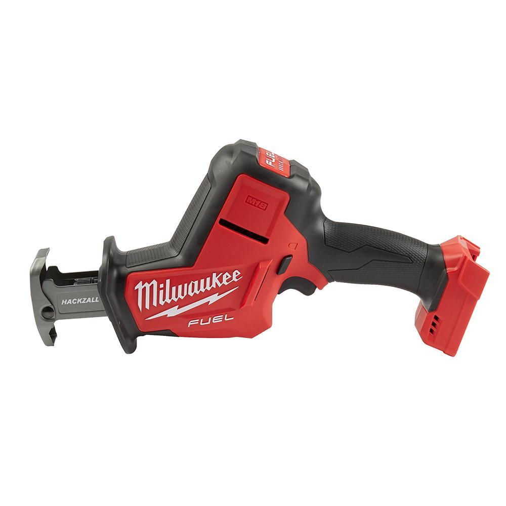 Milwaukee 2719-20 Cordless Reciprocating Saw, 7/8 in L Stroke, 0 to 3000 spm, Straight Stroke, 18 VDC, 6-1/2 in OAL - Cordless Reciprocating Saws
