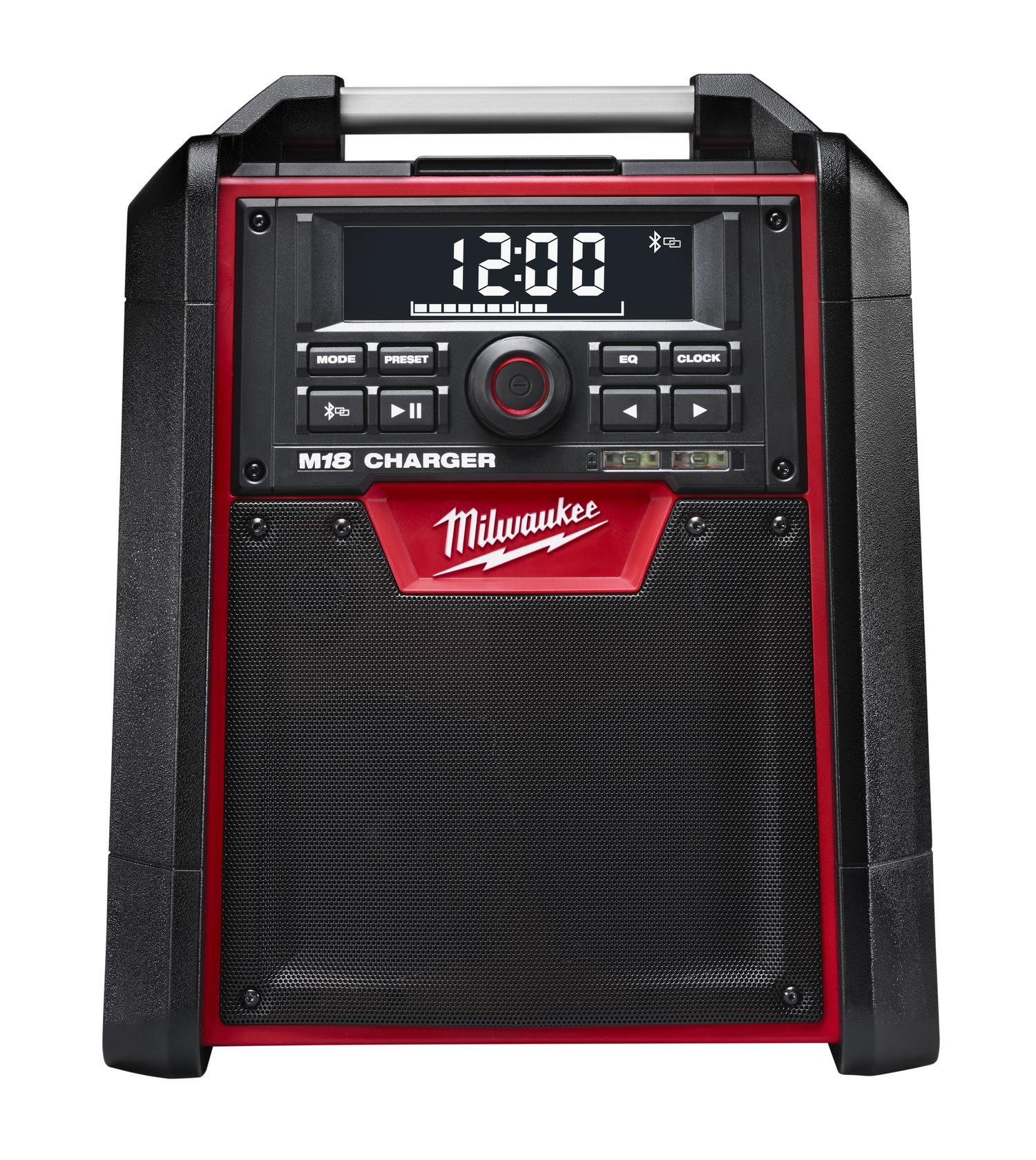 Milwaukee M18 2792-20 Jobsite Radio/Charger, 18 VDC, Li-Ion Battery - Jobsite Radios & Speakers