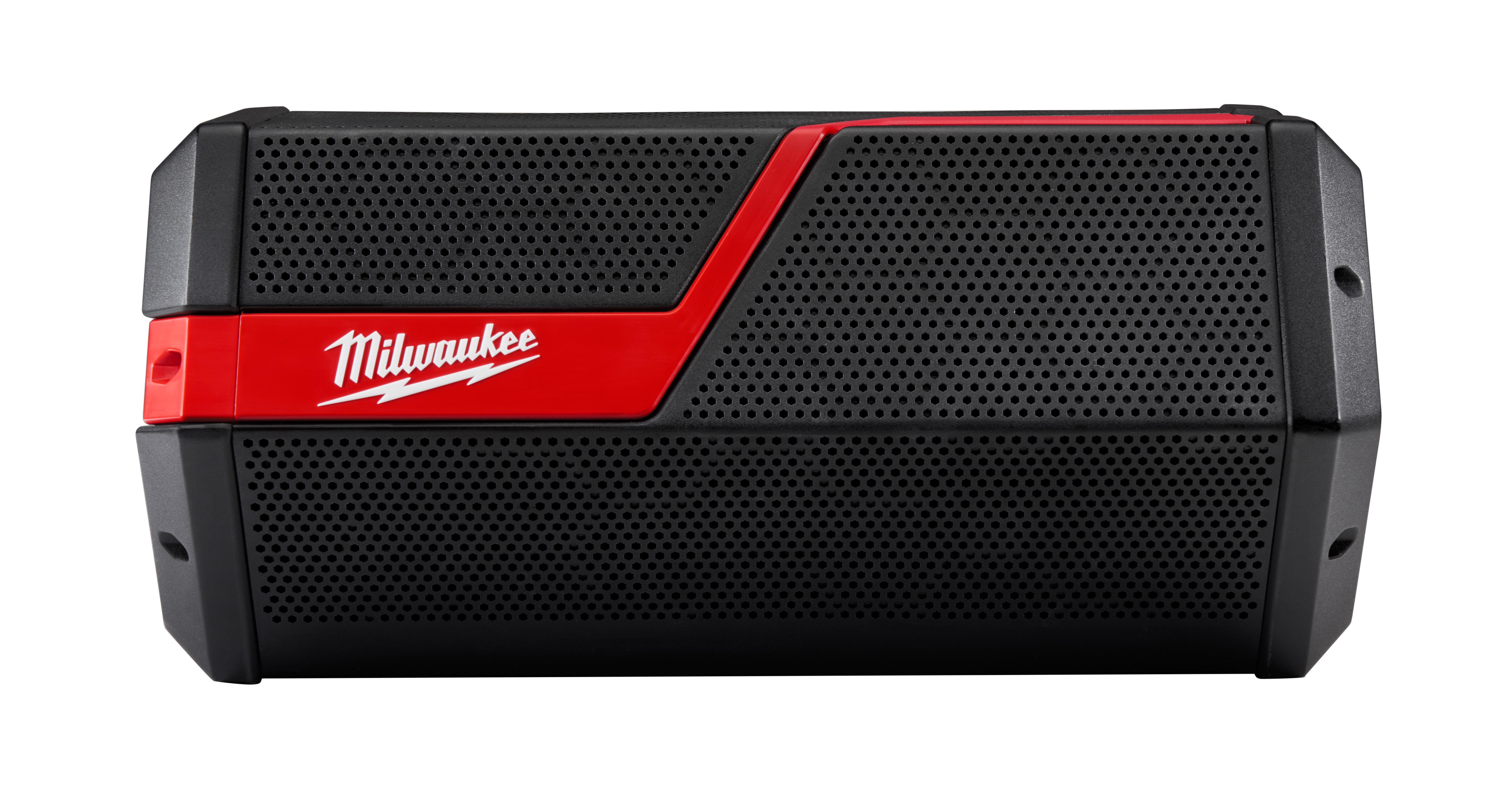 Milwaukee M18 M12 2891-20 Cordless Jobsite Speaker, 12/18 VDC, Li-Ion Battery - Jobsite Radios & Speakers