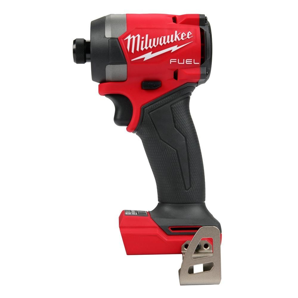 Milwaukee 2953-20 M18 Brushless Compact Impact Driver, 1/4 in Drive Hex Drive, 2000 in-lb Torque Rating - Cordless Impact Drivers