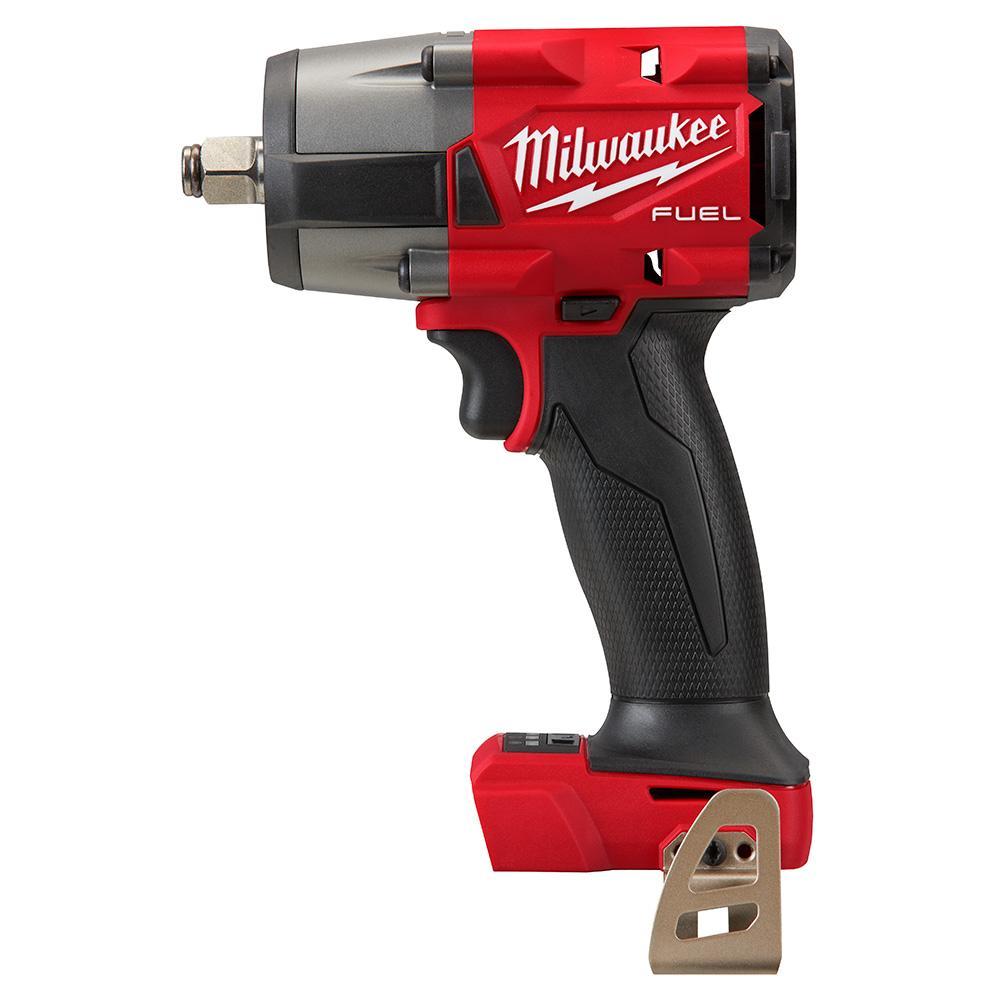 Milwaukee 2962-20 M18 FUEL Cordless Variable Mid-Torque Impact Wrench With Friction Ring, 1/2 in, 650 in-lb Torque, 18 V, 6 in OAL - Cordless Impact Wrenches