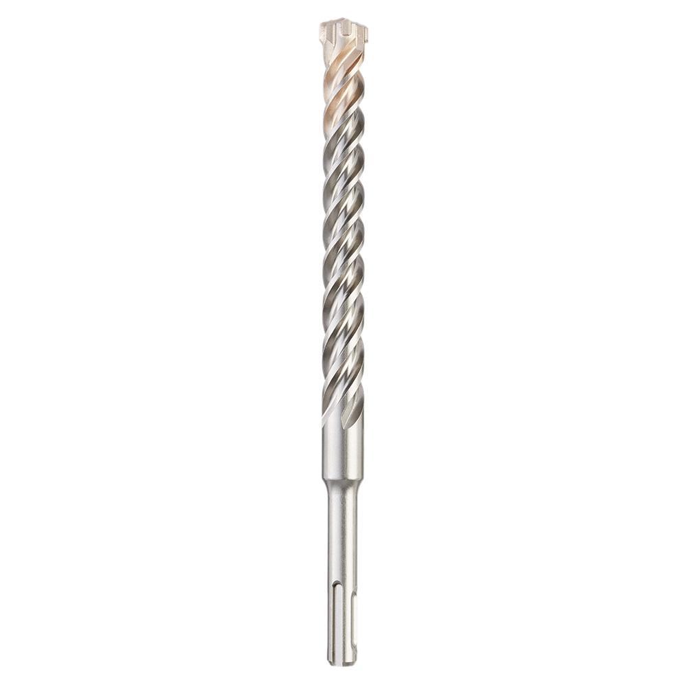 Milwaukee MX4 48-20-7200 4-Cutter Heavy Duty Rotary Hammer Drill Bit, 5/8 in Drill Bit, SDS Shank, 6 in D Cutting, Carbide Cutting Edge, 8 in OAL - Hammer Drill Bits