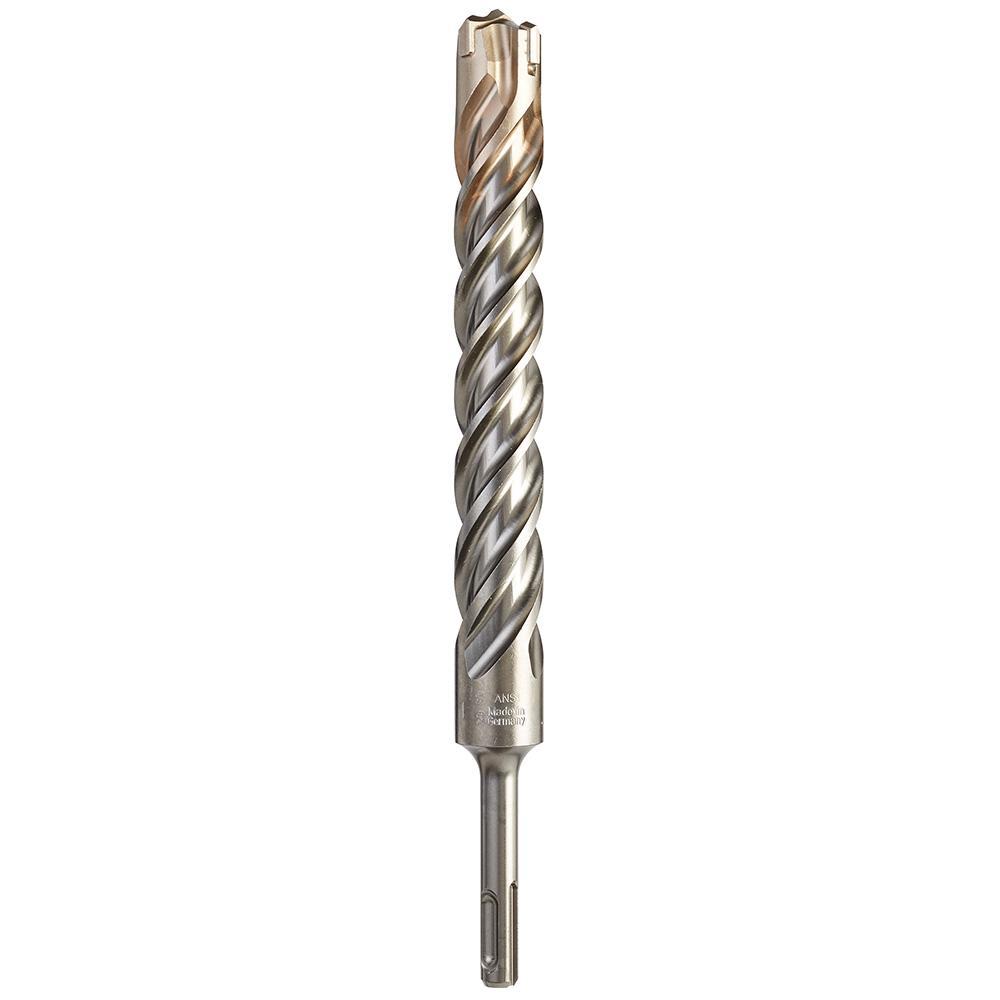 Milwaukee MX4 48-20-7230 4-Cutter Rotary Hammer Drill Bit, 7/8 in Drill Bit, 25/64 in, 10 in D Cutting, Carbide Cutting Edge, 12 in OAL - Hammer Drill Bits