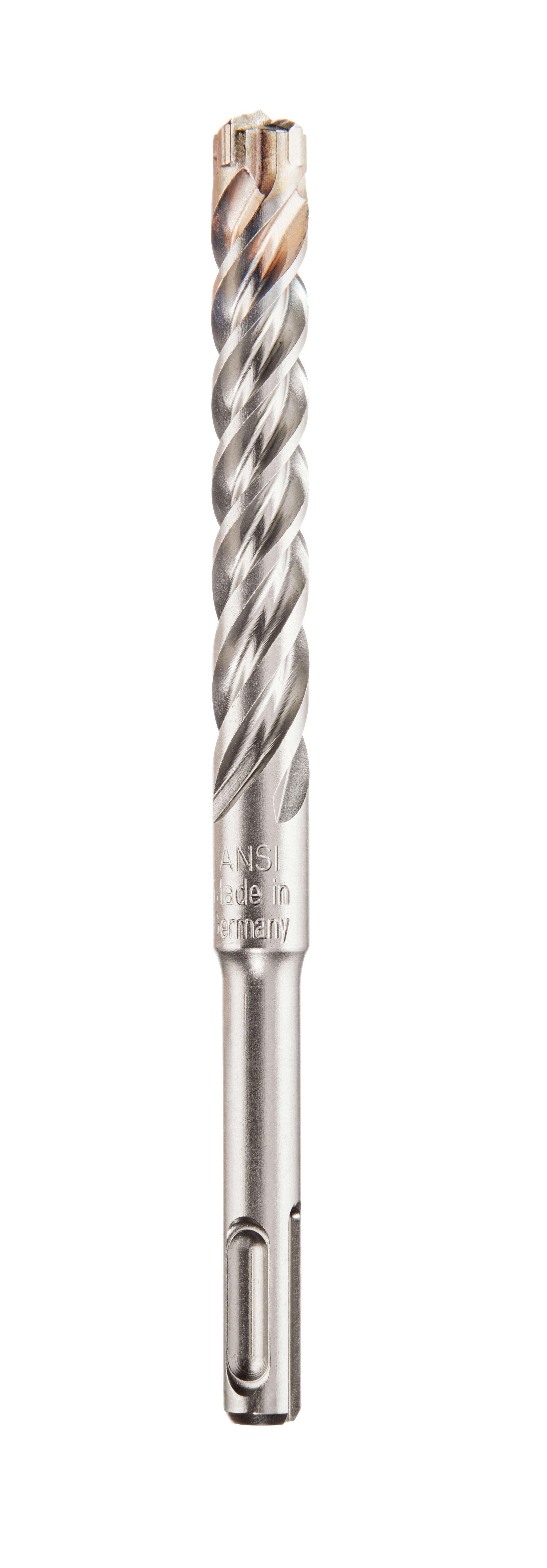 Milwaukee MX4 48-20-7357 4-Cutter Rotary Hammer Drill Bit, 3/8 in Drill Bit, 25/64 in, 16 in D Cutting, Carbide Cutting Edge, 18 in OAL - Hammer Drill Bits
