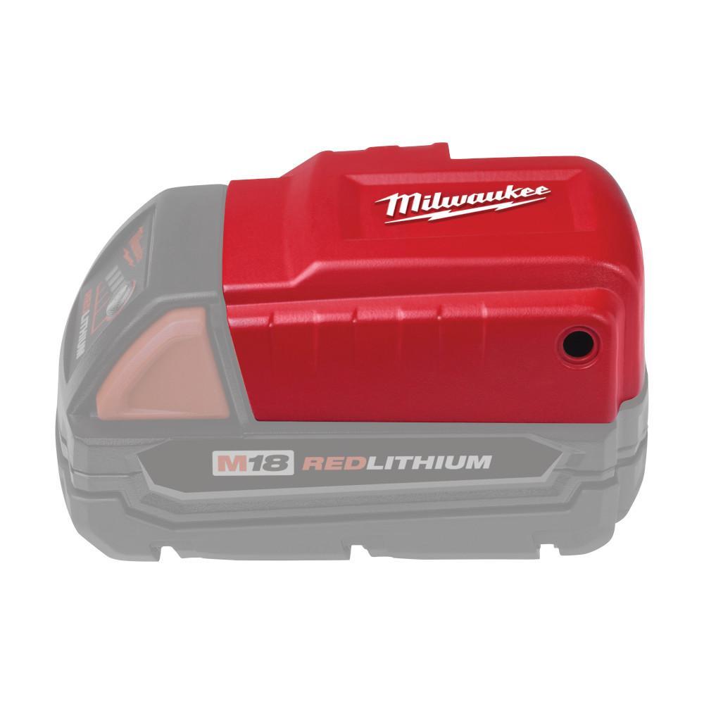 Milwaukee M18 49-24-2371 Power Source, 18 VDC Charge, For Use With M18 Compact and XC Battery and M12 Heated Jacket with The Expandable Battery Pocket - Cordless Tool Batteries