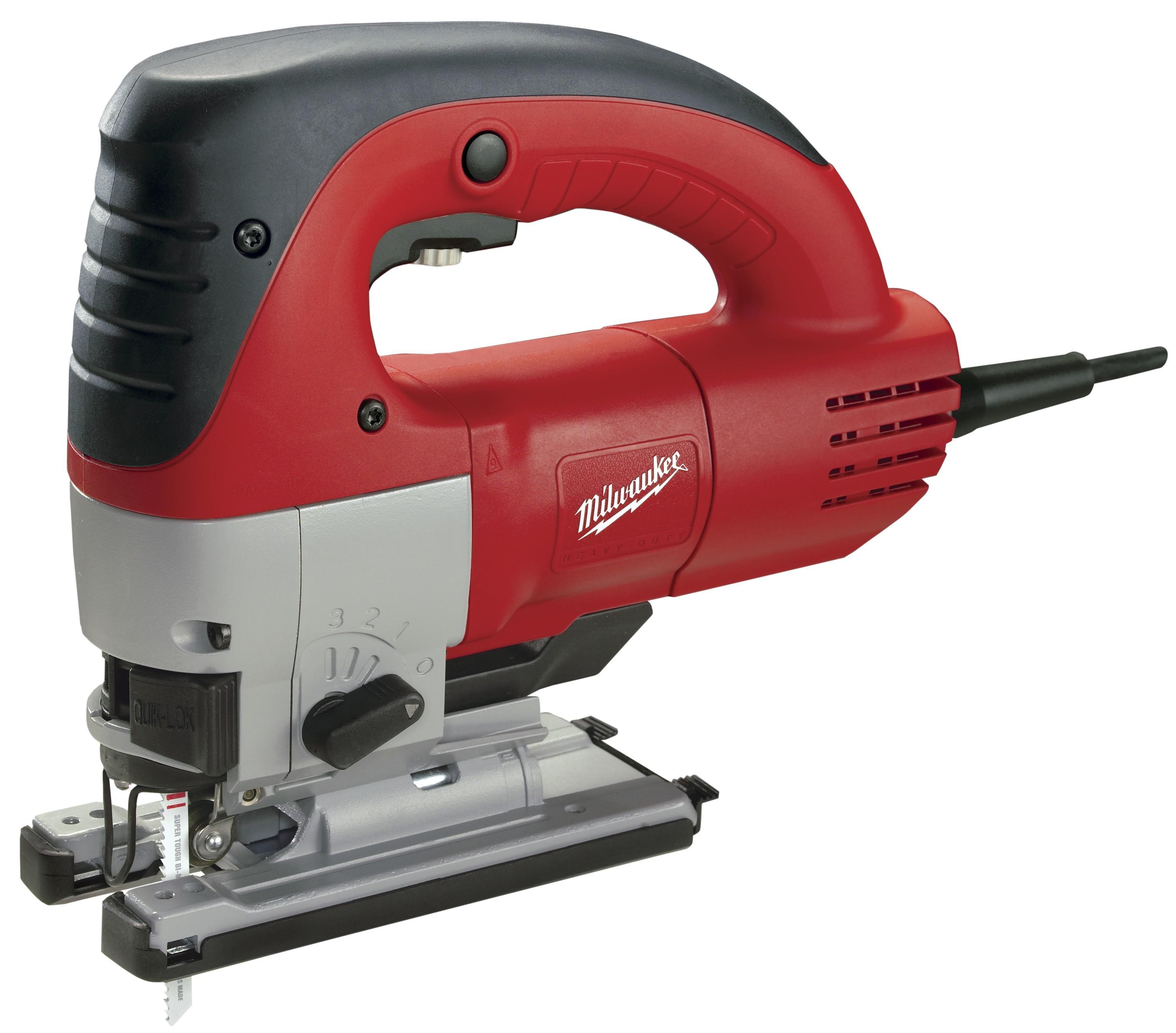 Milwaukee 6268-21 4-Position Orbital Double Insulated Jig Saw Kit, 120 VAC, For Blade Shank: T-Shank, 9-1/2 in OAL - Electric Jig Saws
