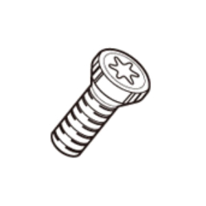 Mitsubishi Materials USA Corp 291581 Metric Insert Screw, APX3000 Screw-In Tool Indexable Tool, Hardware Compatibility: TIP07F Wrench, Insert Compatibility: AOMT1236 - Screws for Indexables