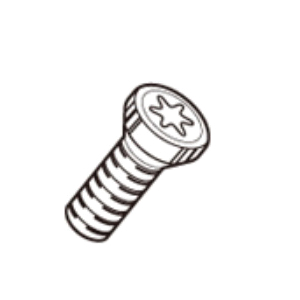 Mitsubishi Materials USA Corp 389044 Metric Insert Screw, APX4000 Screw-In Tool Indexable Tool, Hardware Compatibility: TIP15W Wrench, Insert Compatibility: AOMT1848 - Screws for Indexables