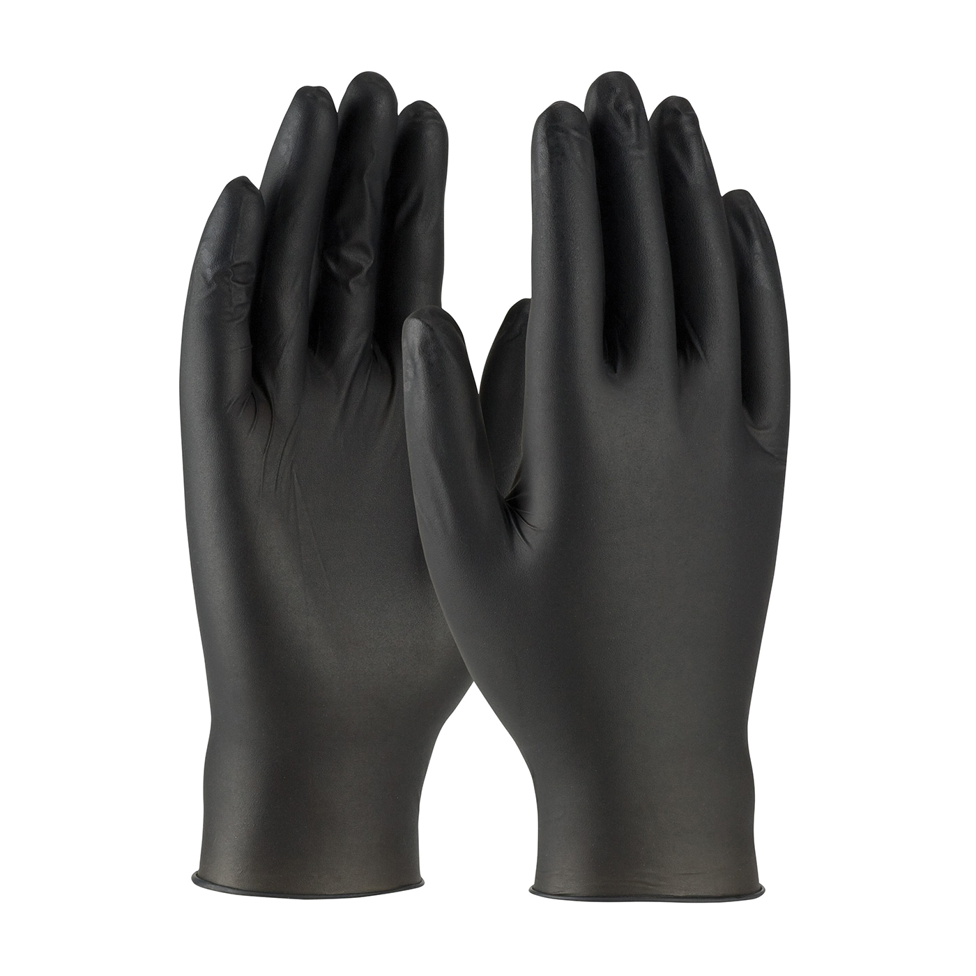 PIP 2920/XXL Disposable Gloves, 2XL, Nitrile, Black, 9.4 in L, Non-Powdered, Textured, 5 mil THK, Application Type: Industrial Grade, Ambidextrous Hand - Disposable & Clean Room Gloves