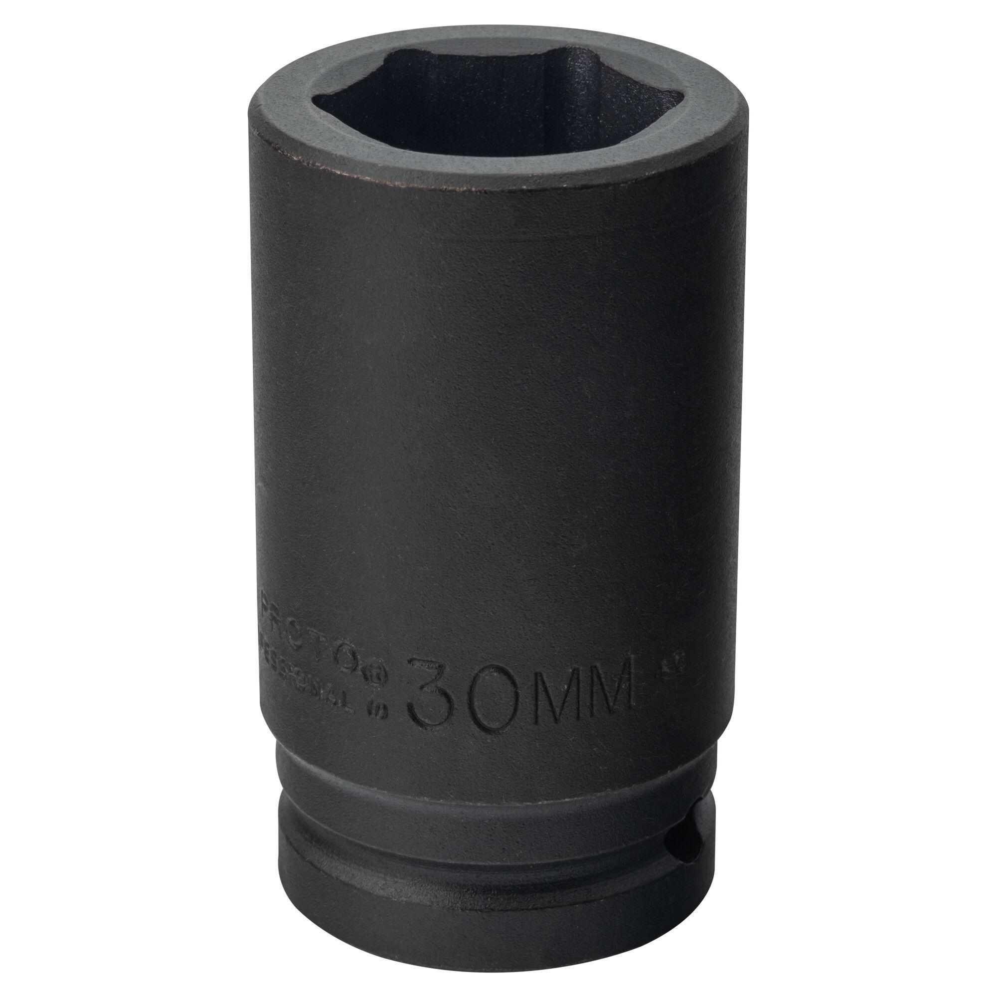 Proto TorquePlus J07530ML Deep Length Socket, Metric, 3/4 in Square Drive, 30 mm - Sockets