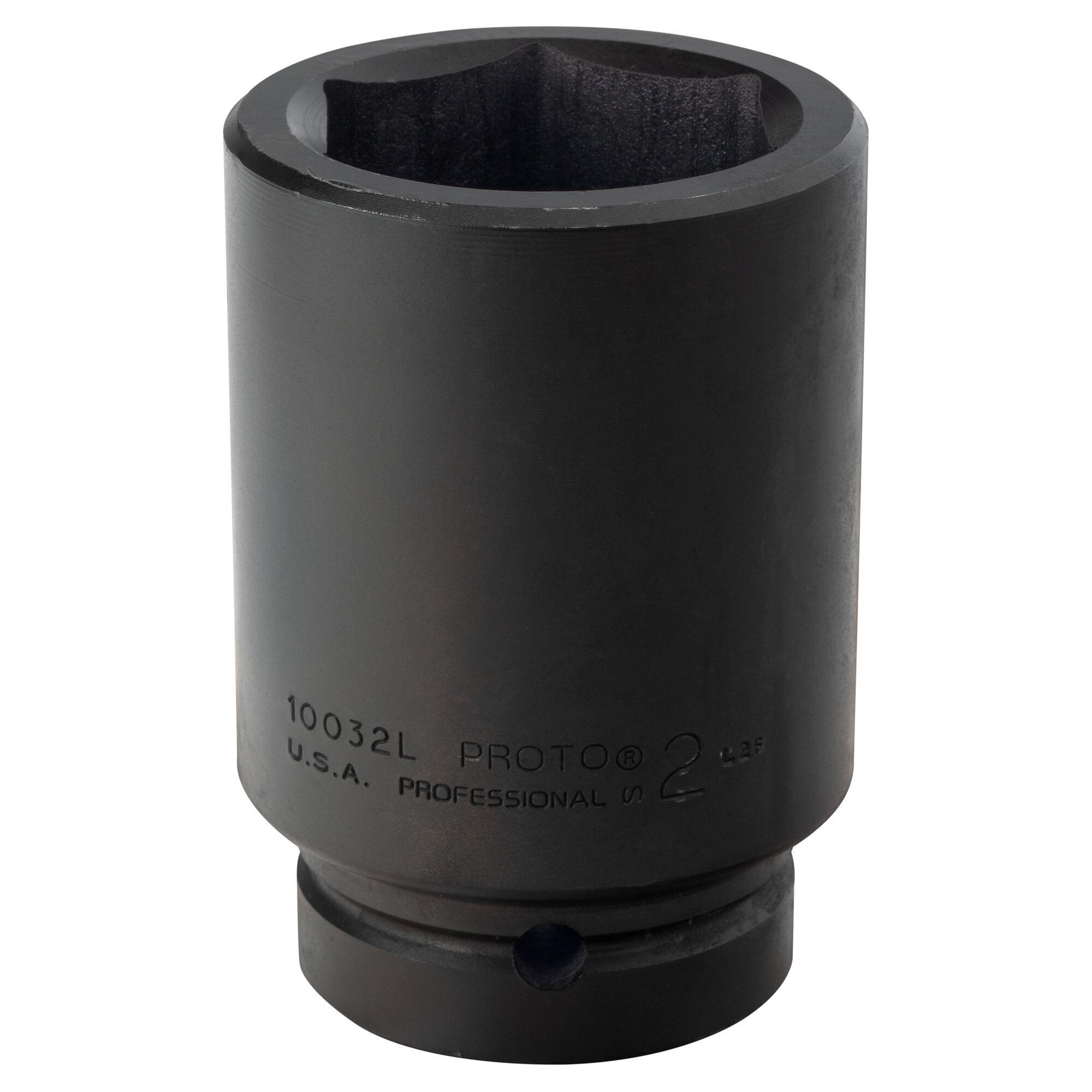Proto TorquePlus J10032L Deep Length Socket, Imperial, 1 in Square Drive, 2 in - Sockets