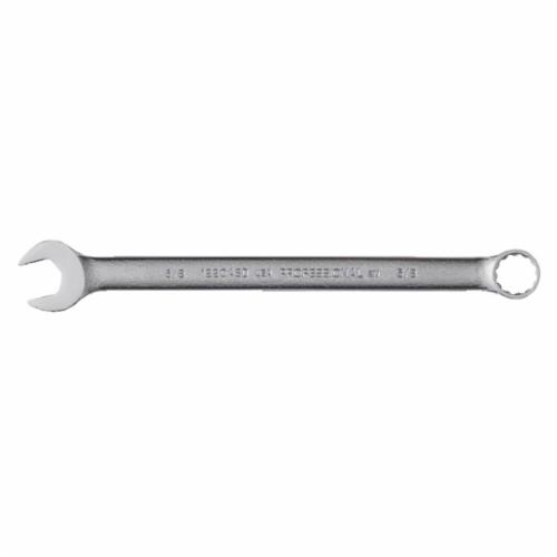 Proto TorquePlus J1220ASD Anti-Slip Design Combination Wrench, 5/8 in Wrench, 12 Points, 15 deg Offset, 9-1/2 in OAL, Alloy Steel, Satin, ASME B107.100 - Combination Wrenches