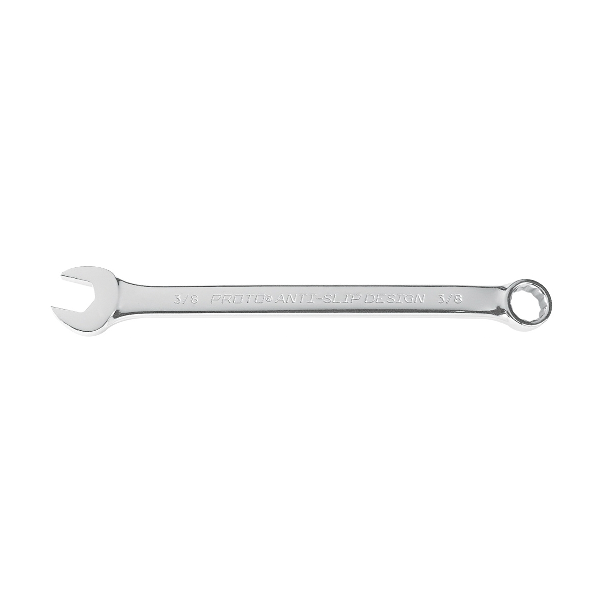 Proto TorquePlus J1230ASD Anti-Slip Design Combination Wrench, 15/16 in Wrench, 12 Points, 15 deg Offset, 13-1/4 in OAL, Alloy Steel, Satin, ASME B107.100 - Combination Wrenches