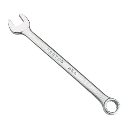 Proto TorquePlus J1236M Anti-Slip Design Combination Wrench, 36 mm Wrench, 12 Points, 15 deg Offset, 19 in OAL, Alloy Steel, Satin, ASME B107.100, ANSI B107.9 - Combination Wrenches