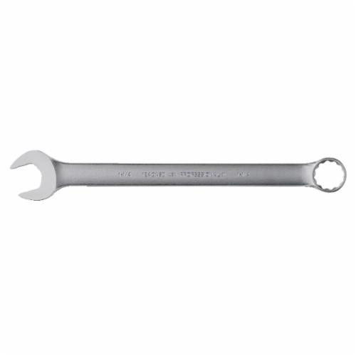 Proto TorquePlus J1240ASD Anti-Slip Design Combination Wrench, 1-1/4 in Wrench, 12 Points, 15 deg Offset, 16-7/8 in OAL, Alloy Steel, Satin, ASME B107.100 - Combination Wrenches