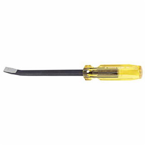 Proto J2142 Pry Bar, Curved/Offset Chisel Tip, 17-1/2 in OAL, High Alloy Steel - Nail Pullers, Wrecking & Pry Bars