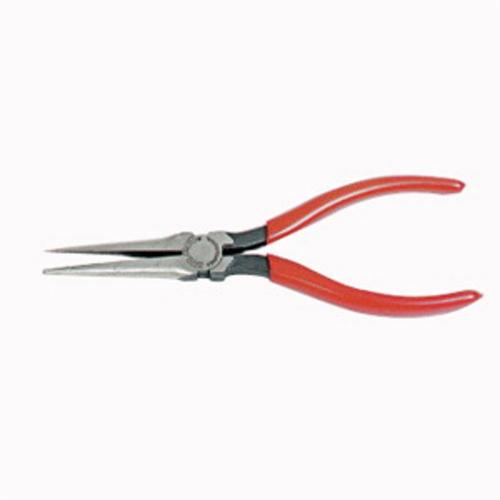 Proto J222G Long Thin Needle Nose Plier, Diamond Serrated Steel Jaw, 2-1/8 in L x 11/16 in W Jaw, 6-11/16 in OAL, 11/32 in W Tip - Long Nose & Needle Nose Pliers