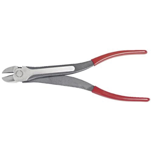 Proto Ergonomics J244G High Leverage Long Reach Diagonal Cutter Plier, 1 in L x 63/64 in W x 63/64 in THK Angled Forged Alloy Steel Jaw, 11-1/8 in OAL, Flush Cut - Diagonal Cutting Pliers
