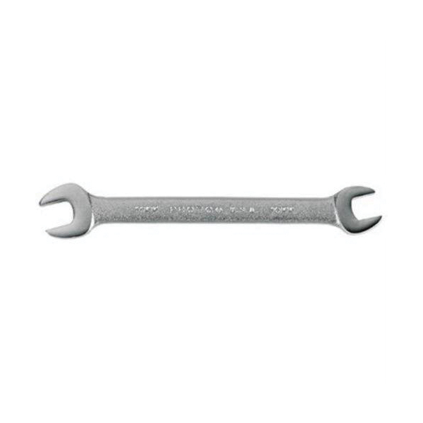 Proto J31819 Open End Wrench, Angled Wrench, 18 x 19 mm Wrench, Angled/Double Head, 8 in L, Alloy Steel, Satin, ASME B107.100, ANSI B107.9 - Open End Wrenches