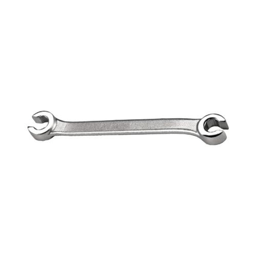 Proto TorquePlus J3719M Flare Nut Wrench, Satin, Metric, 19 x 21 mm Double End Wrench, 6 Points, 9-3/8 in OAL, ASME B107.100 - Flare Nut Wrenches