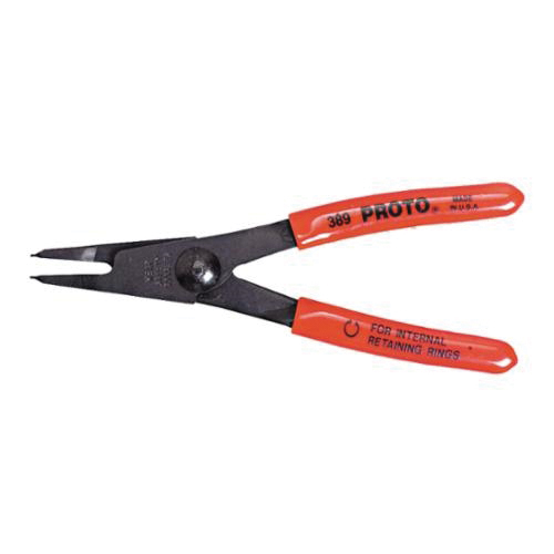 Proto J389 Internal Retaining Ring-Clip Plier, Standard Jaw, 5-3/8 in OAL - Retaining & Lock Ring Pliers