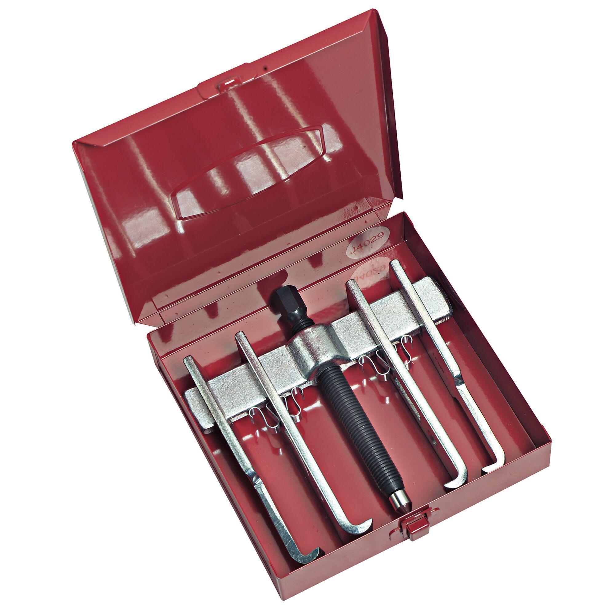 Proto PROTO-EASE J4212SJB 2-Way Straight Jaw Puller Set, 6 ton, 2 in, 4 in Max Reach, 6 in Max Spread - Mechanical Pullers