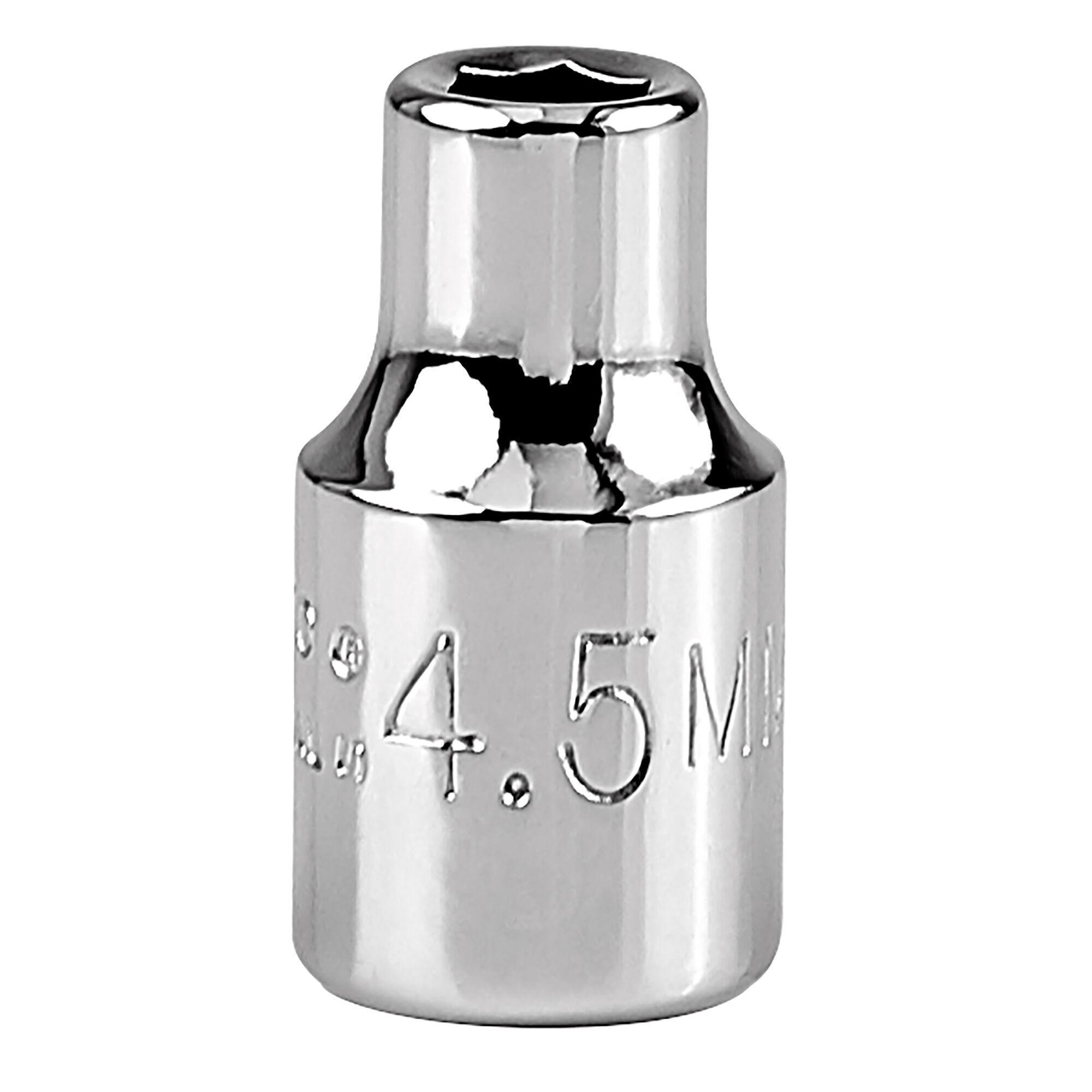 Proto TorquePlus J4704M Standard Length Socket, Metric, 1/4 in Square Drive, 4 mm - Sockets