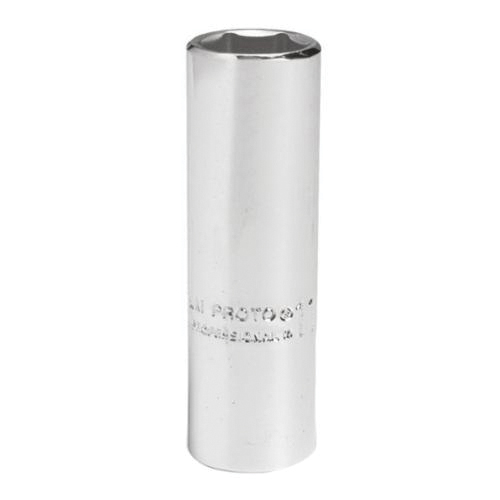 Proto TorquePlus J47055LM Deep Length Socket, Metric, 1/4 in Square Drive, 5.5 mm - Sockets