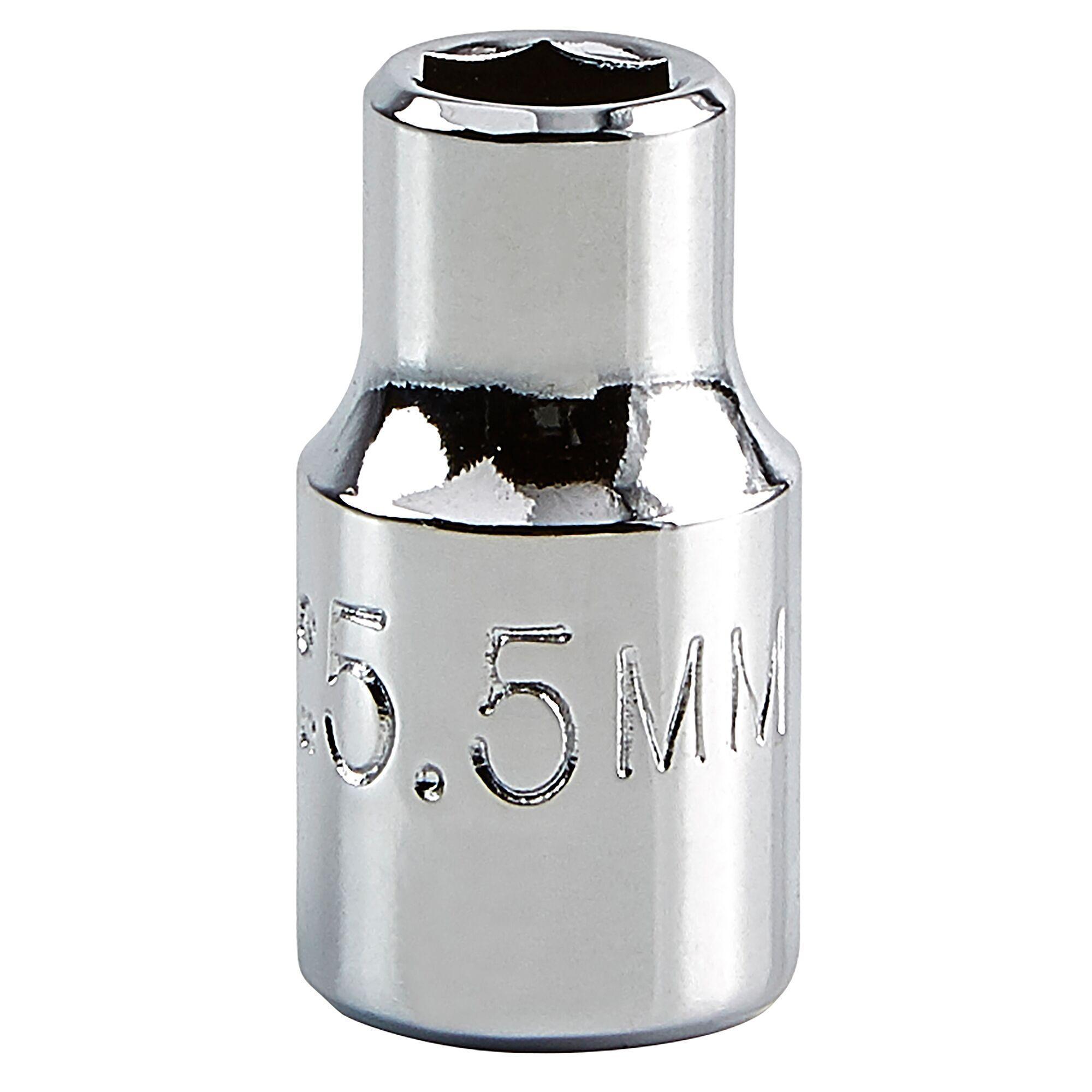 Proto TorquePlus J4705M Standard Length Socket, Metric, 1/4 in Square Drive, 5 mm - Sockets