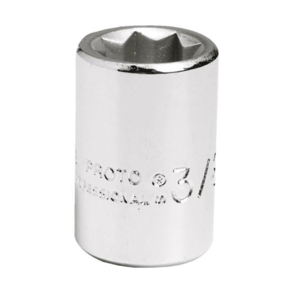 Proto TorquePlus J4712S Standard Length Socket, Imperial, 1/4 in Square Drive, 3/8 in - Sockets