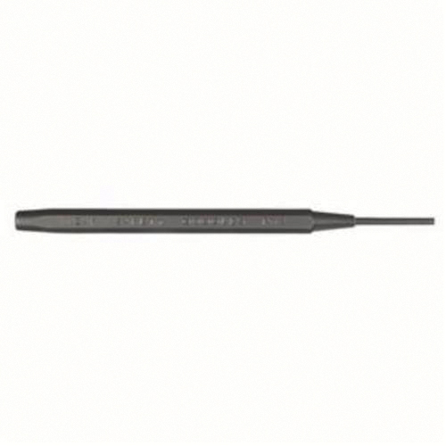 Proto Ergonomics J471/4X3/32 1-Piece Drive Pin Punch, Parabolic, 3/32 in, 4-3/4 in OAL, Steel - Pin Installation & Removal Punches